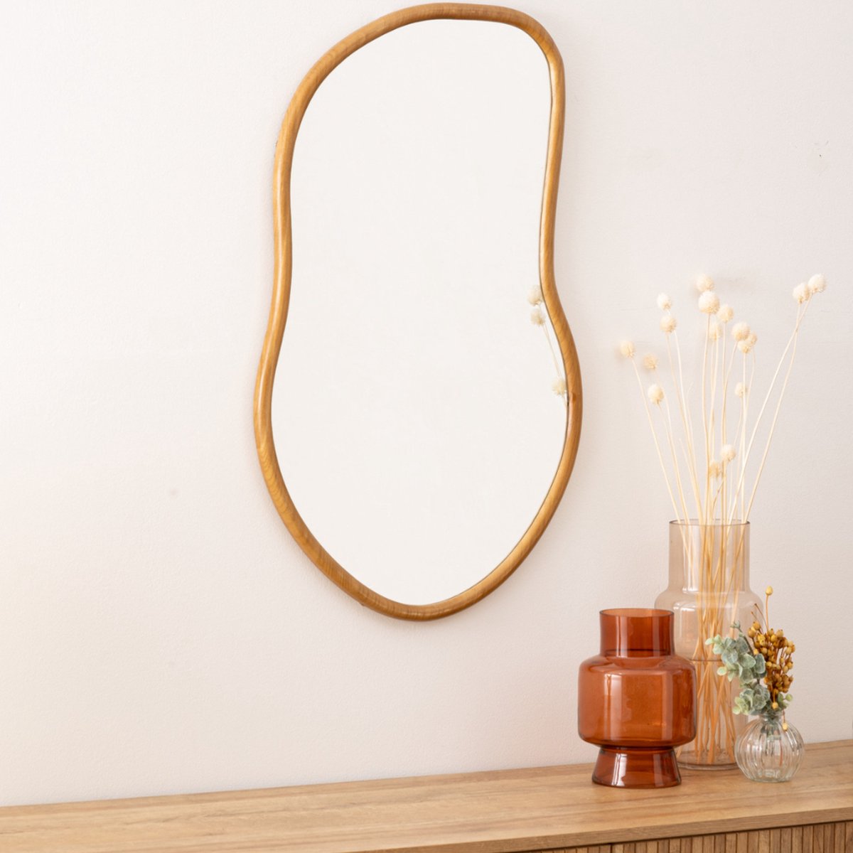 spiegel organisch babykamer wabi sabi