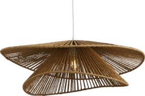 rotan hanglamp japandi babykamer