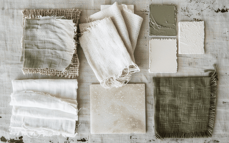 japandi stijl materialen