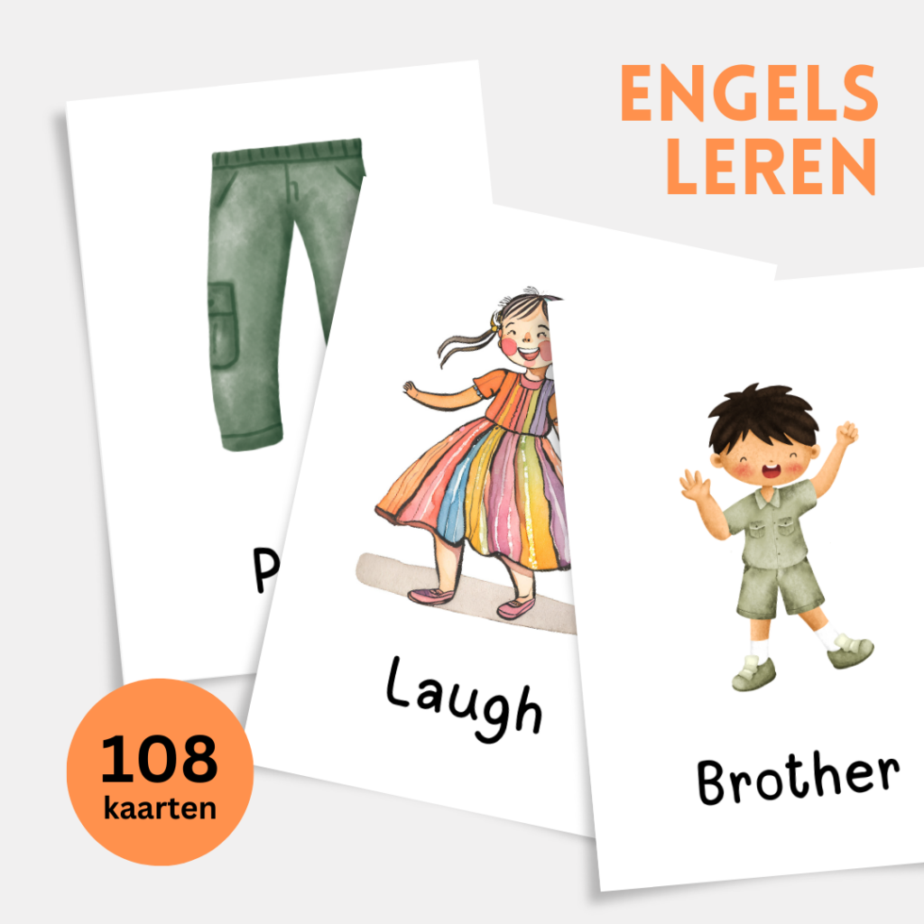 Engels-leren-voor-kinderen-kaarten-set