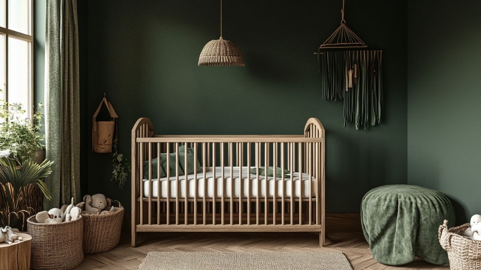 trends babykamer groen