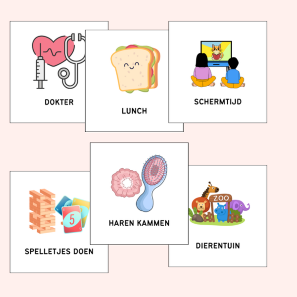 Dagritmekaarten Voor Peuters en Kleuters - Afbeelding 5