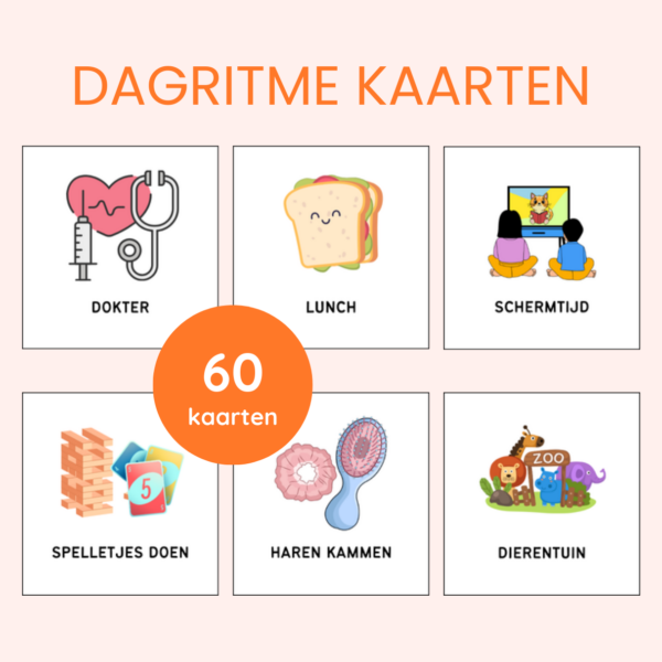 Dagritmekaarten Voor Peuters en Kleuters