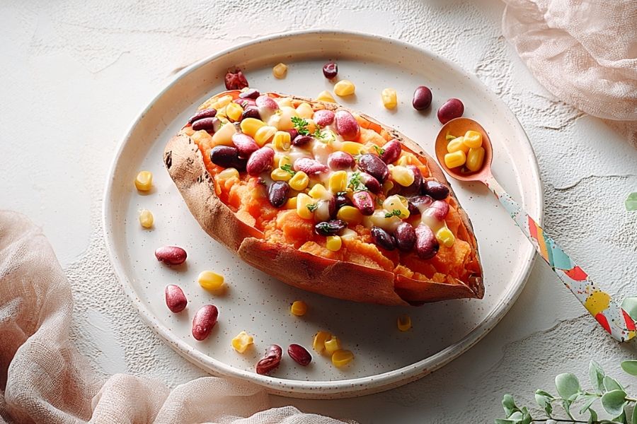 Recepten met zoete aardappel voor kinderen