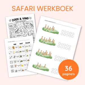 Safari Werkboek voor Kleuters